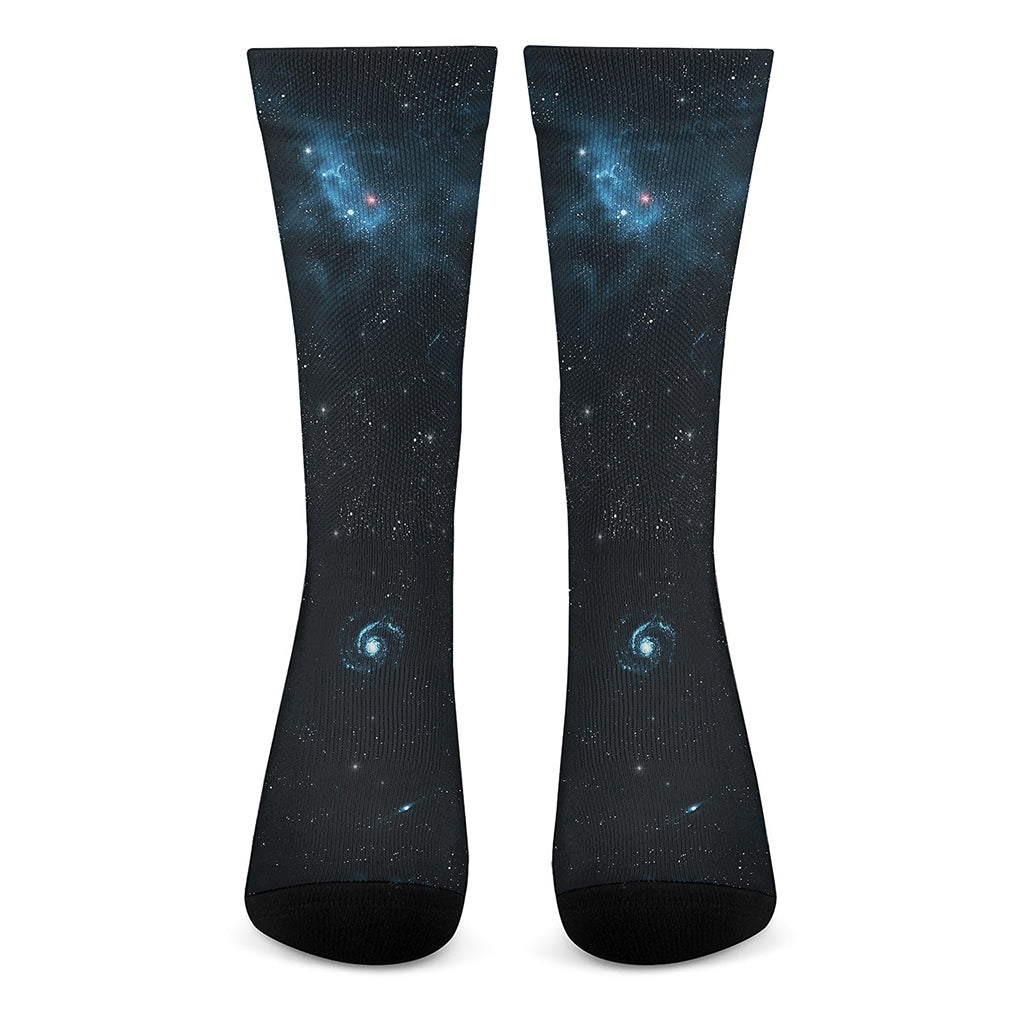 Deep Space Print Crew Socks