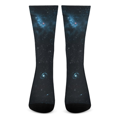 Deep Space Print Crew Socks