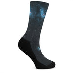 Deep Space Print Crew Socks