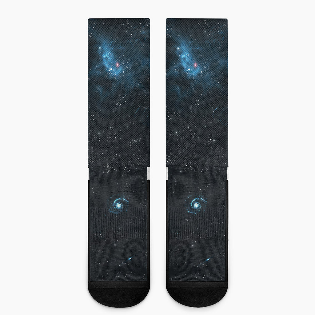 Deep Space Print Crew Socks