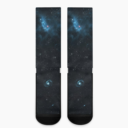 Deep Space Print Crew Socks