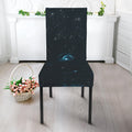 Deep Space Print Dining Chair Slipcover