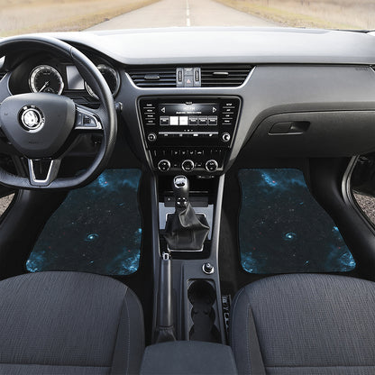 Deep Space Print Front and Back Car Floor Mats