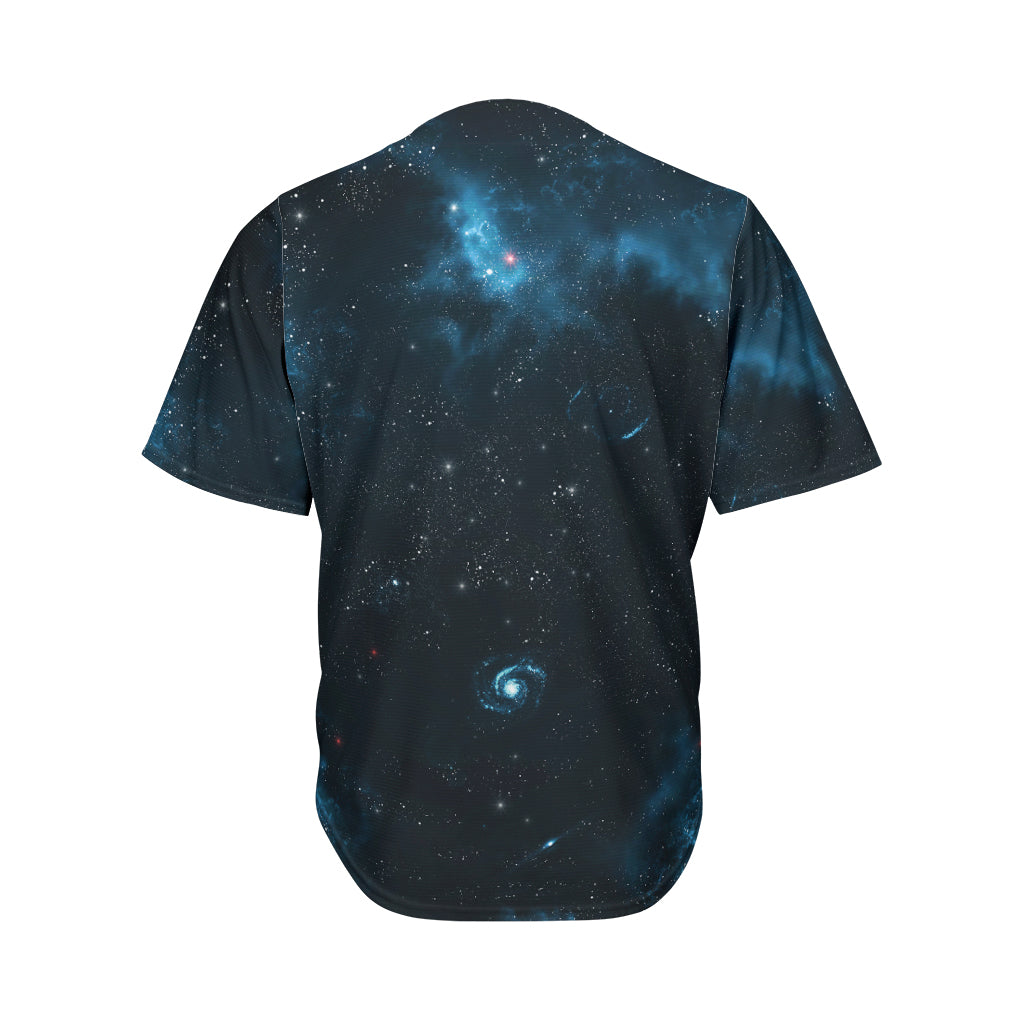 Deep Space Print Men's Baseball Jersey