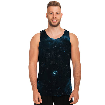 Deep Space Print Men's Tank Top