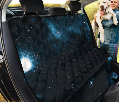 Deep Space Print Pet Car Back Seat Cover