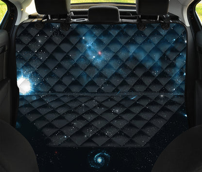 Deep Space Print Pet Car Back Seat Cover