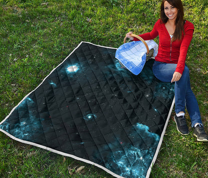 Deep Space Print Quilt