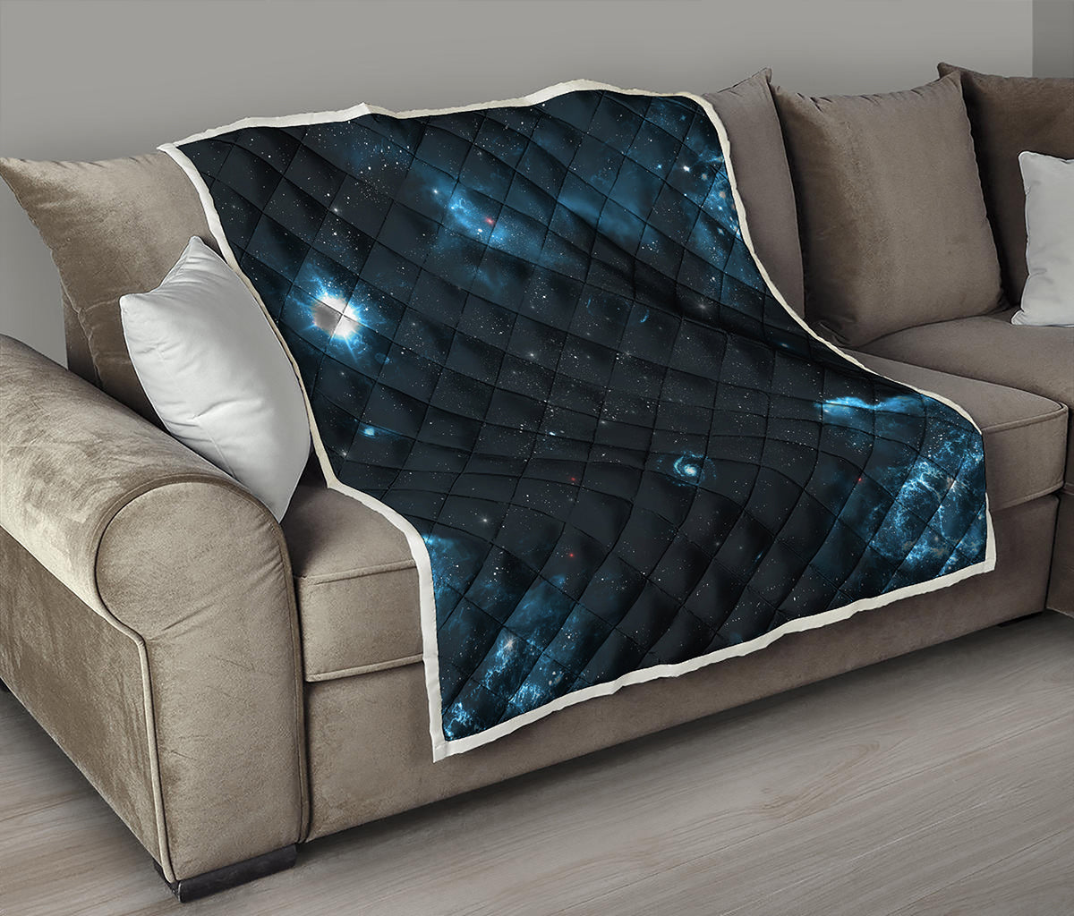 Deep Space Print Quilt