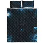 Deep Space Print Quilt Bed Set