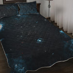 Deep Space Print Quilt Bed Set