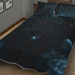 Deep Space Print Quilt Bed Set