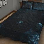 Deep Space Print Quilt Bed Set