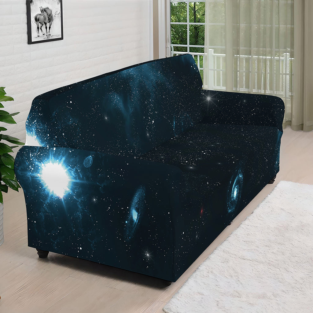 Deep Space Print Sofa Cover