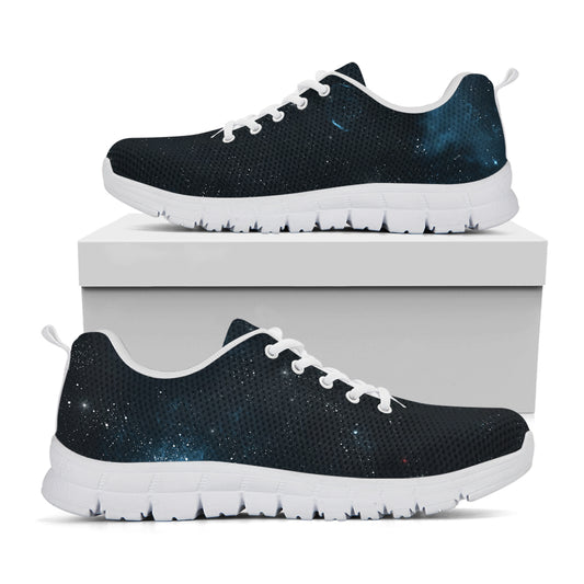 Deep Space Print White Sneakers