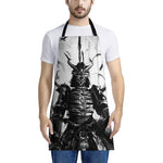 Demon Samurai Print Apron