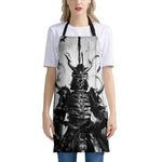 Demon Samurai Print Apron