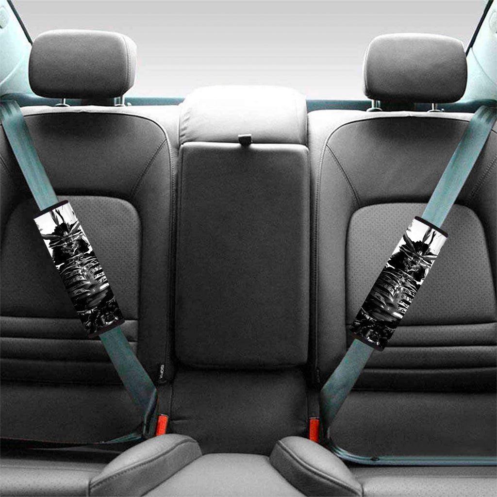 Demon Samurai Print Car Seat Belt Covers