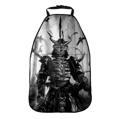 Demon Samurai Print Car Seat Organizers