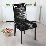 Demon Samurai Print Dining Chair Slipcover