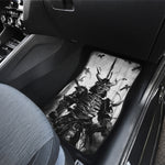 Demon Samurai Print Front Car Floor Mats