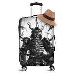 Demon Samurai Print Luggage Cover