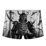 Demon Samurai Print Men's Boxer Briefs