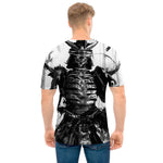 Demon Samurai Print Men's T-Shirt