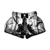 Demon Samurai Print Muay Thai Boxing Shorts