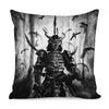 Demon Samurai Print Pillow Cover