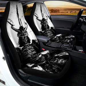 Demon Samurai Print Universal Fit Car Seat Covers