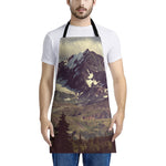 Denali Mountain Print Apron