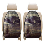 Denali Mountain Print Car Seat Organizers