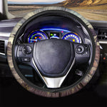Denali Mountain Print Car Steering Wheel Cover