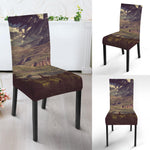 Denali Mountain Print Dining Chair Slipcover