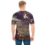 Denali Mountain Print Men's T-Shirt