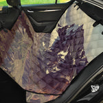 Denali Mountain Print Pet Car Back Seat Cover
