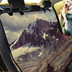 Denali Mountain Print Pet Car Back Seat Cover