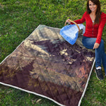 Denali Mountain Print Quilt