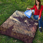 Denali Mountain Print Quilt