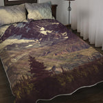 Denali Mountain Print Quilt Bed Set