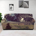 Denali Mountain Print Sofa Cover