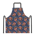 Denim American Eagle Pattern Print Apron