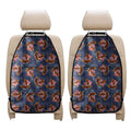Denim American Eagle Pattern Print Car Seat Organizers