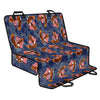 Denim American Eagle Pattern Print Pet Car Back Seat Cover