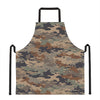 Desert Camouflage Print Apron