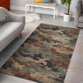 Desert Camouflage Print Floor Mat