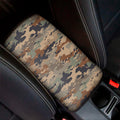 Desert Camouflage Print Car Center Console Cover