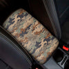 Desert Camouflage Print Car Center Console Cover