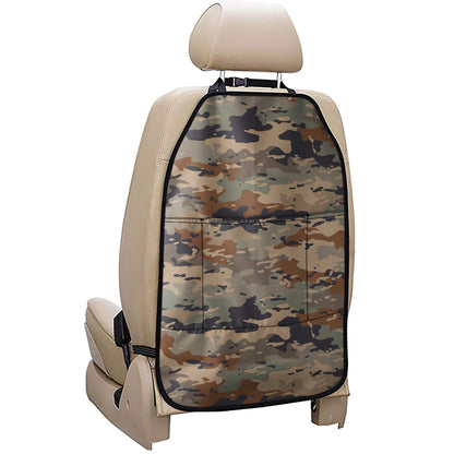 Desert Camouflage Print Car Seat Organizers